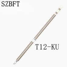 T12-KU Series Soldering Iron Tips for HAKKO T12 Handle LED vibration switch soldering station 2024 - buy cheap