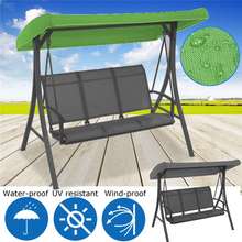 191x120x23cm Canopy Waterproofed Swing Chair Tent Sunshade Camping Swing Roof Replacement Garden Supplies Fabric Sun Shade 2024 - buy cheap