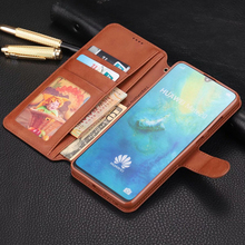 Кожаный флип-чехол для Huawei Mate 20 Pro, чехол-бумажник P20 Lite, чехлы для телефонов с отделением для карт, чехол для Huawei Mate 20X P30 Pro, чехол 2024 - купить недорого