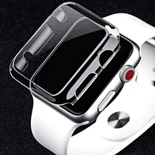 New 1PCS Transparent Frame Case Clear Ultra Thin Hard PC Protective Cover For Apple Watch Series 3 2 1 iwatch 38/42mm 2024 - buy cheap