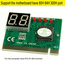 4-bit placa de teste de pci cartão de diagnóstico do computador cartão de detecção de falhas placa-mãe de 4 bits para o computador desktop gris 2024 - compre barato
