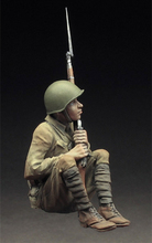 Figura de resina 1/35, conjunto 103, boneco do exército vermelho, figura rifleman, topo sem pintura 2024 - compre barato