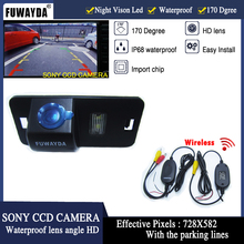 FUWAYDA Беспроводная парковочная камера заднего вида SONYCCD резервная Водонепроницаемая с парковочными линиями для серии BMW1357 X3 X5 X6 Z4 E39 E53 E46 2024 - купить недорого