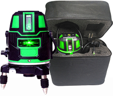 5 laser 6 points Green laser level 360 degrees rotary 635nm auto line laser level Super Powerful Green Laser Beam Line 2024 - buy cheap