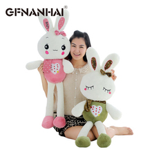 1pc 80cm cute long leg rabbit plush toy stuffed soft kawaii animal rabbit dolls lovely children plush pillow birthday gift 2024 - buy cheap