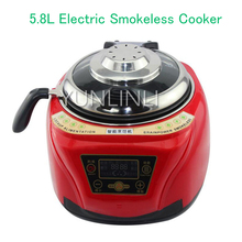 5L Electric Smokeless Cooker Multifunction Household Food Cooker Automatic Meat Vegetables Cooking Pot 2024 - buy cheap