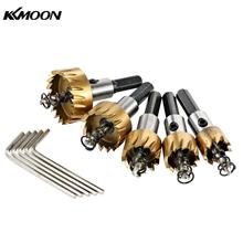 5PCS High Speed Steel Hole Saw Cutter Tool HSS Coated Drill Bits Set 16/18.5/20/25/30mm Power Drilling Tools 2024 - buy cheap
