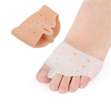 1 пара инструментов для ухода за ногами, носки для педикюра, Мягкие Силиконовые ортопедические наборы, разделитель пальцев, корректор большого пальца ноги 2024 - купить недорого