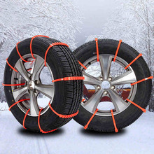 Car-styling KAKUDER Spikes For Tires 10Pcs Winter Snow Chains for Car Mud Wheel Tyre Thickened Tire Tendon td1129 drop shipping 2024 - buy cheap