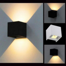 LED Waterproof 10W Aluminum Cube COB LED Wall Lamp Light Modern Home Lighting Indoor Outdoor Decoration 2024 - buy cheap