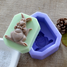 Николь силиконовые формы для мыла кенгуру шаблон DIY мыло ручной работы делая инструмент 2024 - купить недорого