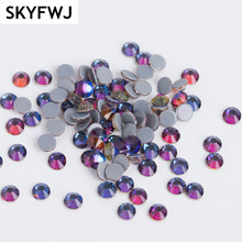 High Quality SS3 SS4 SS5 SS6 SS8 SS10 SS12 SS16 SS20 SS30 Crystal Volcano Hotfix Rhinestones / Iron On Flat Back Crystals 2024 - buy cheap