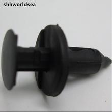 Shhworldsea clipe retentor 8mm, 100 peças de clipe tipo push para ford para o chrysler e gm saturno 2024 - compre barato