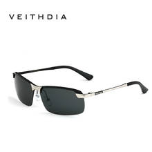 VEITHDIA Brand Polarized Men's Sunglasses Rimless Sun Glasses Goggle Eyewear For Men oculos de sol masculino 3043 2024 - buy cheap