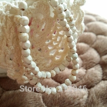 4MM 200Pcs/Pack Full-cut face Natural White Semi-precious Stone Bead Loose Strands Jewelry Beads 2024 - buy cheap