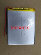 New Hot A Rechargeable Li-ion Cell  3.7V polymer lithium battery 5076100 4200mah direct sales large capacity MP5 navigator 2024 - buy cheap