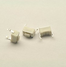 400pcs Micro Switch 3*6*4.3mm 2pin button switch microswitch Vertical white no lock Reset switch Remote control switch 2024 - buy cheap