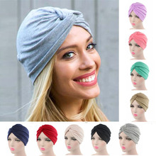 2021 Cotton Spa Cap Women Cancer Chemo Beanie Hat Scarf Turban Head Wrap Cap Muts En Sjaal Muslim Headscarf Women Bone Hat 2024 - buy cheap