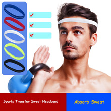 Fitness Head Band Cloth Headband Non Slip Sport Sweat Band Elastic Headwraps Hair Accessories Women Men Yoga Running Sweatband 2024 - buy cheap