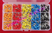 1020PCS/ insulated cord end terminal  Bootlace cooper Ferrules kit set Wire Copper Crimp Connector  Cord Pin End Terminal 2024 - buy cheap