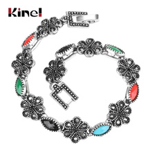 Kinel New Arrival Fashion Bracelets & Bangles Vintage Jewelry Bohemia Bracelets + Bangles + 26% Resin Bracelet For Women 2024 - buy cheap