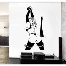 Сексуальная девушка клубный стикер голый наклейка муур Плакаты наклейки на стены, художественная наклейка, наклейка на стену, росписи сексуальная девушка наклейка 2024 - купить недорого