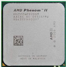 Processador para cpu amd fenom ii x2 555, dual-core 3.2ghz/6m/80w/2000ghz) soquete am3 am2 + frete grátis 938 pinos 2024 - compre barato