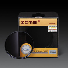 Zomei 52mm 55mm 58mm 62mm 67mm 72mm 77mm 82mm Graduated Filter Gradual Gray Neutral Density Filter for Canon Nikon Camera Lens 2024 - buy cheap