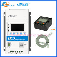 EPEVER New 40A MPPT solar charger controller 12v 24v 40amp auto with RELAY COM MASTER TRIRON4210N TRIRON4215N with MT50 WIFI BLE 2024 - buy cheap