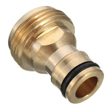 Solid Brass Male Quick Connector Adaptor Garden Hose Pipe Tube faucet Connector tap Watering Equipment Garden Hose Pipe original 2024 - buy cheap