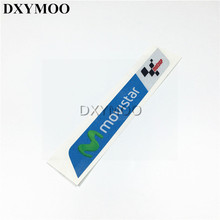 Car Stickers Motorcycle Helmet Sticker Car Styling Vinyl Decal for Moto GP Track Racing Sponsor Movistar 2024 - buy cheap