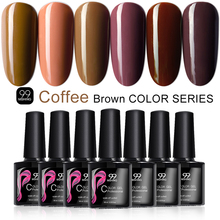 Mshing99 8ml Café Cinza Unhas de Gel UV Polonês Gel Polonês Molho Fora Verniz Gel Laca Arte Do Prego Vernis Semi permanant UV unhas de gel 2024 - compre barato