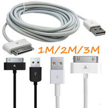 USB-кабель для зарядки и передачи данных, длина 1 м, 2 м, 3 м, для планшетов Samsung Galaxy Tab 2, 7 дюймов, 8,9 дюйма, 10,1 дюйма, P5110 2024 - купить недорого