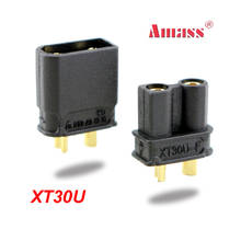 Amass 5/10 Pairs Original XT30U/XT60H Bullet Connector Black Male and Female with Heat Shrink for RC Battery Drone 2024 - buy cheap