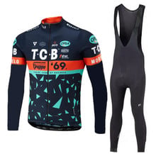 Morvelo-Conjunto de maillot y pantalones de ciclismo del equipo profesional, Jersey de manga larga para ciclismo de carretera, ropa de bicicleta, pantalones con pechera, 2019 2024 - compra barato