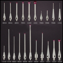 Medidor de calibre tridimensional de Rubí, máquina de medición de coordenadas, sonda de Punta CMM, 1mm, 1,5mm, 2mm OD M2, longitud más larga 2024 - compra barato