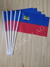 KAFNIK,5pcs Liechtenstein Fabric Flags 14*21CM  Free Shipping 2024 - buy cheap