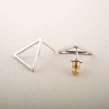 Jisensp Hollow Triangle Pattern Earring for Women Wedding boucles d'oreilles Tiny Simple Geometric Earrings 2019 brincos 2024 - buy cheap