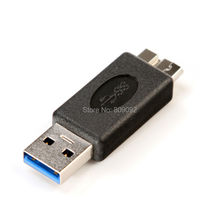 USB 3.0 Type A Male to Micro B Male SuperSpeed Adapter Converter 2024 - купить недорого