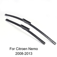 Car Windshield Wiper Blades for Citroen Nemo form 2010 2011 2012 2013 Car Windscreen wiper Rubber 2024 - buy cheap