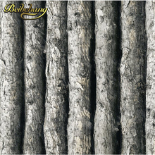 beibehang Wood Textured Vinyl 3D Wallpaper Forest Thick Embossed Tree of Wall paper Roll Home Decor tapete for background wall 2024 - buy cheap