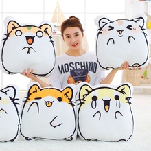 1pc 45cm Super Cute Hamster Plush Pillow Stuffed Soft Cartoon Animal Hamster Toys Cushion Accompany Dolls for Kids Birthday Gift 2024 - buy cheap