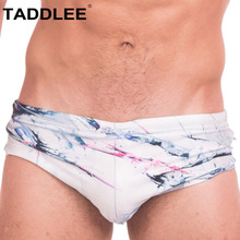 Taddlee Brand Sexy Men's Swimwear Swimsuits Swim Boxer Briefs Bikini Gay Penis Pouch WJ Bathing Suits Boardshorts Surf Trunks 2024 - buy cheap