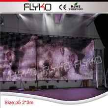 soft backdrop P50mm 2x3m popular size manufacturer price led electronic video curtain backdrop 2024 - buy cheap