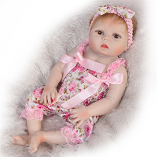 Muñeca realista de bebé Reborn de silicona para niños, juguete de bebé de 23 pulgadas, de princesa, ideal como regalo de día 2024 - compra barato