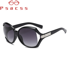 Psacss Vintage Sunglasses Women Over Size Fashion Sun Glasses Brand Luxury Designer Female High Quality Len lentes de sol mujer 2024 - buy cheap