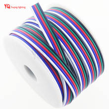 330 FT 18 Gauge RGBW LED Strip Extension Cable 100M 18AWG 5pin 5 Color Stand Wire for RGBW RGBWW LED Ribbon Lamp Tape Lighting 2024 - buy cheap