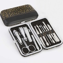 12pcs Manicure Set And Kit Pedicure Scissor Tweezer Knife Ear Pick Utility Nail Clipper Kit, Stainless Steel Nail Care Tool Sets 2024 - buy cheap