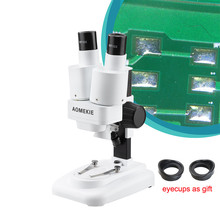 20X Stereo Microscope Binocular for PCB Soldering Tool Mobile Phone Repair Slides Mineral Watching Microscopio 2024 - buy cheap