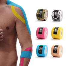 5CM*5M Kinesiology Tape Sport Therapy Cotton Elastic Adhesive Muscle Bandage Strain Injury Support Elbow Knee Pads Knee Support 2024 - buy cheap